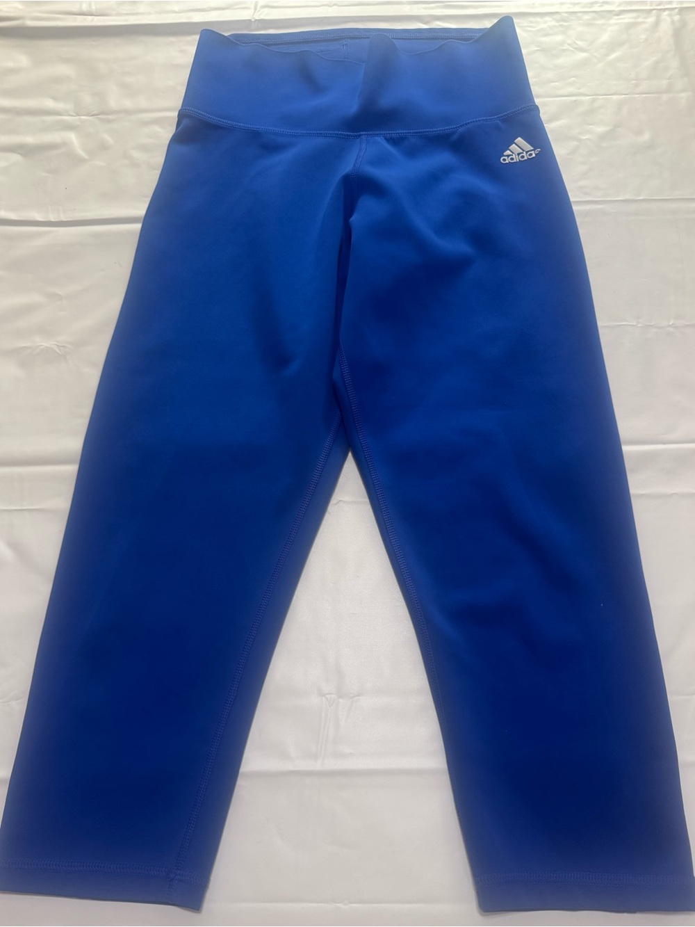 adidas climalite Women's Blue Ankle Pants Pull On Stretch Athletic Size S